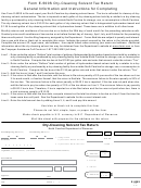 Form E-500s - Dry-cleaning Solvent Tax Return