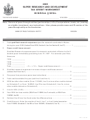 Super Research And Development Tax Credit Worksheet - 2005