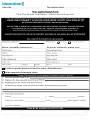 Prior Authorization Form - Independence Blue Cross