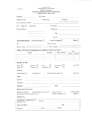 Form 7 - Application For Entry Visa - The Republic Of The Sudan
