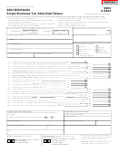 Form C-8044 - Michigan Single Business Tax Simplified Return - 2003
