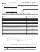 Form 40a727 - Kentucky Income Tax Forms Requisition - 2011