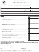 Form 810 - Beer Wholesaler's Excise Tax Report