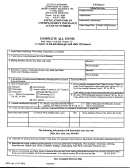 Ui Form I - Application For An Unemployment Insutance Account Number
