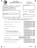 Form 7590 - Fountain Soft Drink Tax - Chicago Department Of Revenue Printable pdf