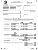 Form 8500 - Airport Departure Tax - Chicago Department Of Revenue