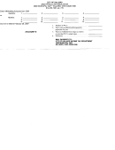 Payroll Reconciliation Form - City Of Hilliard - 2006