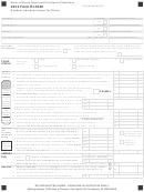 Fillable Form Ri-1040 - Resident Individual Income Tax Return - 2014 Printable pdf