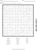 Level 7 Word Search Puzzle