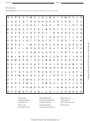 Dinosaurs Word Search Puzzle Worksheet