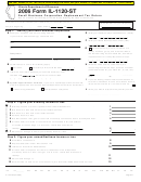 Fillable Form Il-1120-St - Small Business Corporation Replacement Tax Return - 2006 Printable pdf