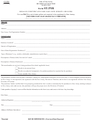 Form St-3nr - Resale Certificate For Non-new Jersey Sellers