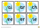 Daffodil Lower Case Phonic Cards