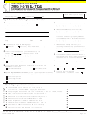 Form Il-1120 - Corporation Income And Replacement Tax Return - 2005