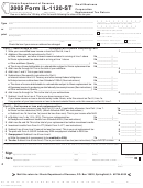 Form Il-1120-st - Small Business Corporation Replacement Tax Return - 2005