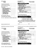 Tax Returns Form - City Of Canon City