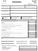 Form 765-Gp - Kentucky General Partnership Income Return - 2013 Printable pdf