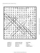 Independence Day Word Search Puzzle With Answers