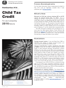 Instructions - Child Tax Credit - 2016