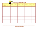 Things I Need To Work On Behavior Chart - Spongebob 2