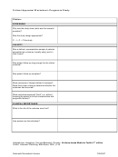 Critical Appraisal Worksheet: Prognosis Study