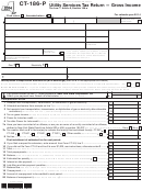Form Ct-186-p - Utility Services Tax Return - Gross Income - 2014