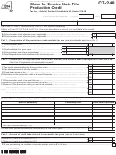 Form Ct-248 - Claim For Empire State Film Production Credit - 2014