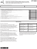 Form Ct-502 - Temporary Deferral Refundable Payout Credit - 2014 Printable pdf