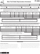 Form It-399 - New York State Depreciation Schedule - 2014