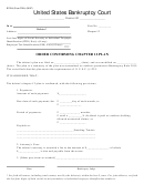 Form 230a - Order Confirming Chapter 12 Plan