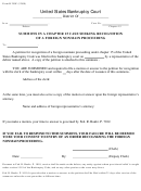 Form B 250f - Summons In A Chapter 15 Case Seeking Recognition Of A Foreign Nonmain Proceeding