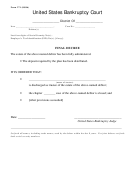 Form 271 - Final Decree