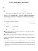 Form B 203 - Disclosure Of Compensation Of Attorney For Debtor