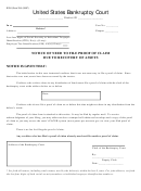 Form 204 - Notice Of Need To File Proof Of Claim Due To Recovery Of Assets
