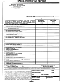 Sales And Use Tax Report - West Feliciana Parish