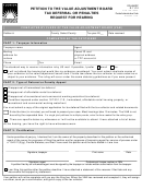 Form Dr-486dp - Petition To The Value Adjustment Board Tax Deferral Or Penalties Request For Hearing