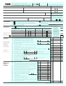 Fillable Form 1040 - U.s. Individual Income Tax Return - 2014 Printable pdf