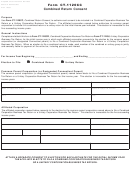 Form Ct-1120cc - Combined Return Consent - Connecticut Department Of Revenue