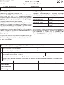 Form Ct-1120da - Digital Animation Tax Credit - Connecticut Department Of Revenue - 2014