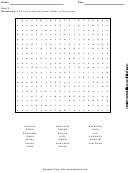 Level 7 Word Search Puzzle Template