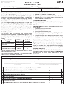 Form Ct-1120gb - Green Buildings Tax Credit - Connecticut Department Of Revenue - 2014