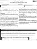 Form Ct-1120hs - Historic Structures Rehabilitation Tax Credit - Connecticut Department Of Revenue - 2014