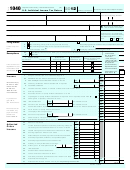 Fillable Form 1040 - U.s. Individual Income Tax Return - 2012 Printable pdf