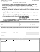 Form F-00657 - Military Training Verification
