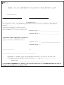 Form 50-303 - Chief Appraiser Affidavit Of Value For School District Audit