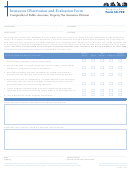 Form 50-799 - Instructor Observation And Evaluation Form