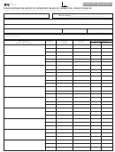 Form 69-110 - Texas Distributor Report Of Interstate Sales Of Cigarettes