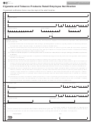 Form 69-117 - Cigarette And Tobacco Products Retail Employee Notification