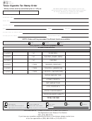 Form 69-304 - Texas Cigarette Tax Stamp Order