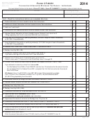 Form Ct-6251 - Connecticut Alternative Minimum Tax Return - Individuals - 2014